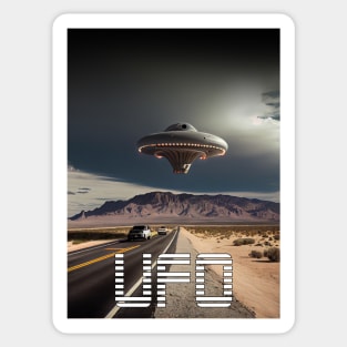 UFO Spotter Sticker